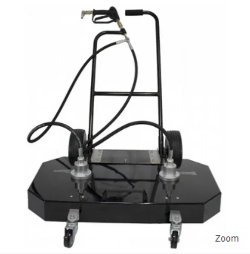 

36" High Pressure Water floor surface cleaner Sidewalk Cleaner Concrete Hard Dual Swivel Dual Trigger Surface Cleaner