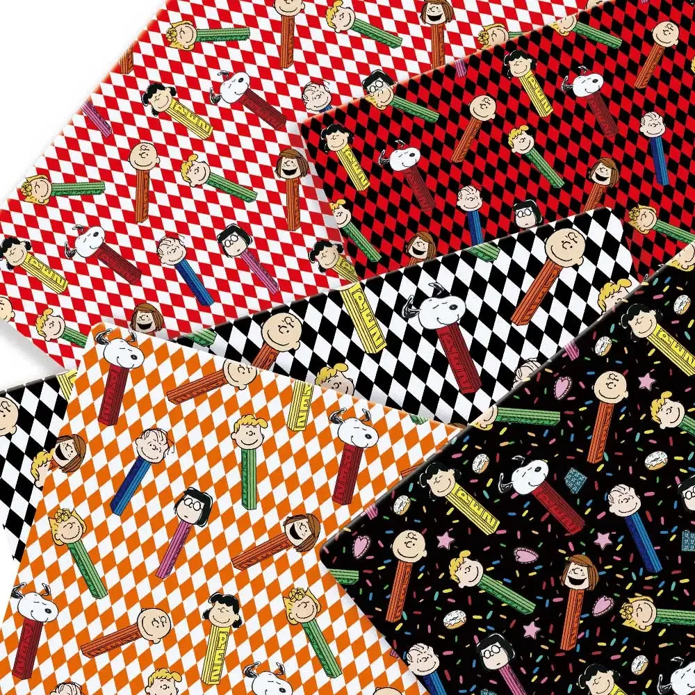 Cartoon Fabric Hot DIY140*50cm Handmade Sewing Patchwork Quilting Baby Dress Home Sheet Printed Fabric Fabric Sewing Kids Fabri