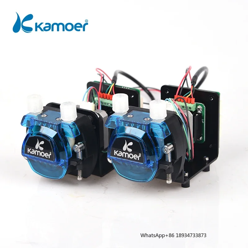 Kamoer KCM-ODM 12 volt water pumps mini dosing glucose ethyl alcohol sodium bisulfite chemical metering pumps peristaltic pump