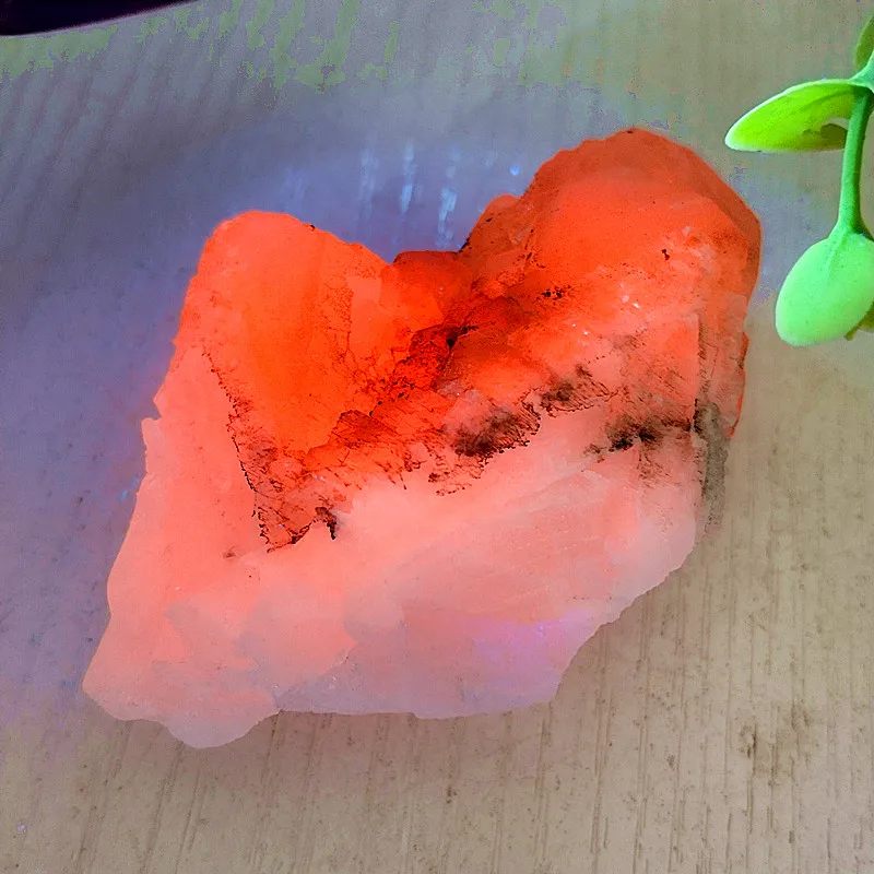 A Natural Stone Pink Calcite Effective Response Crystal Mineral Specimen Pact energy healing talisman