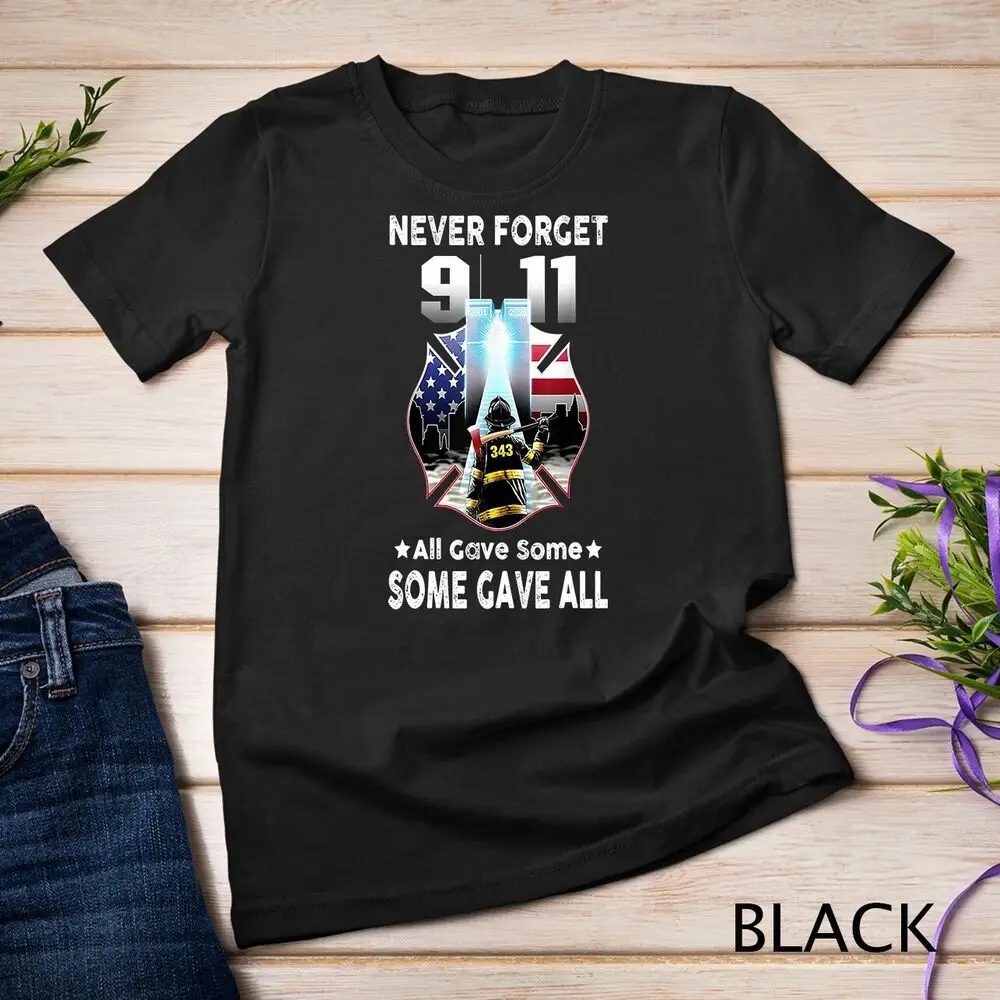 

Never Forget 9-11-2001 22nd Anniversary T-Shirt Unisex T-shirt Men's and women's T-shirts