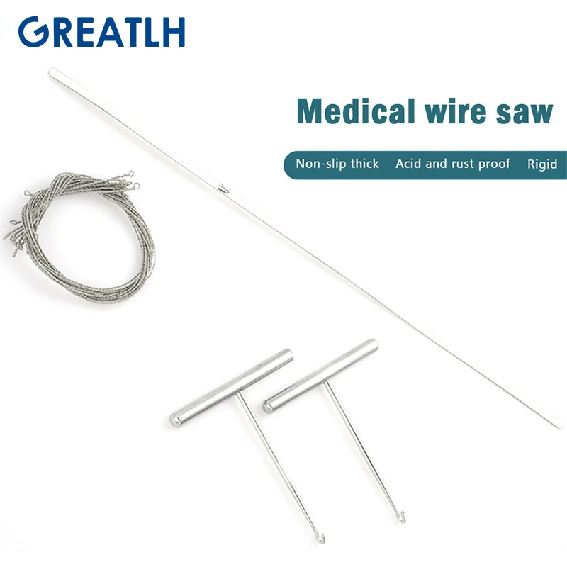 Orthopedic Medical Wire Saw Hook Wire Saw Guide Blades Stainless Steel Veterinary Orthopedic Instrument