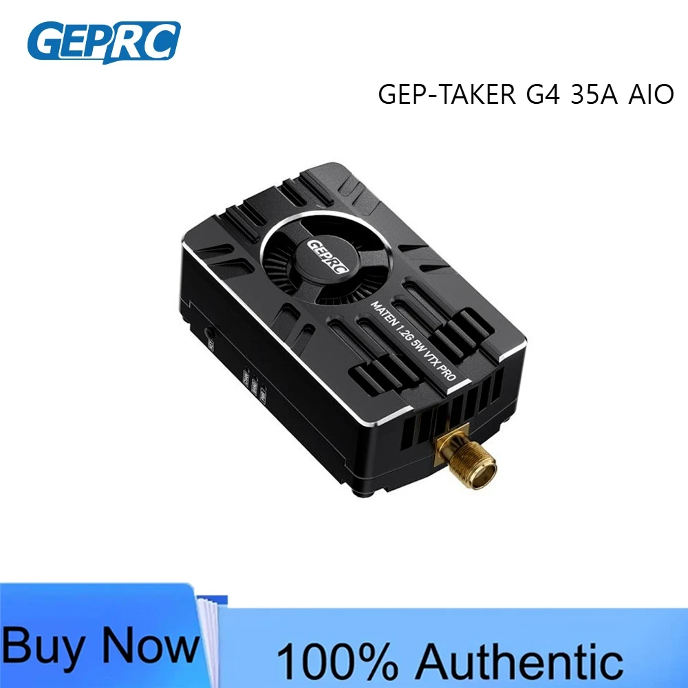 

GEPRC MATEN 1.2G 5W VTX PRO 5000mW Long Range Flight IRC Tramp VTX Control Protocol DIY RC FPV Quadcopter Freestyle Drone Parts