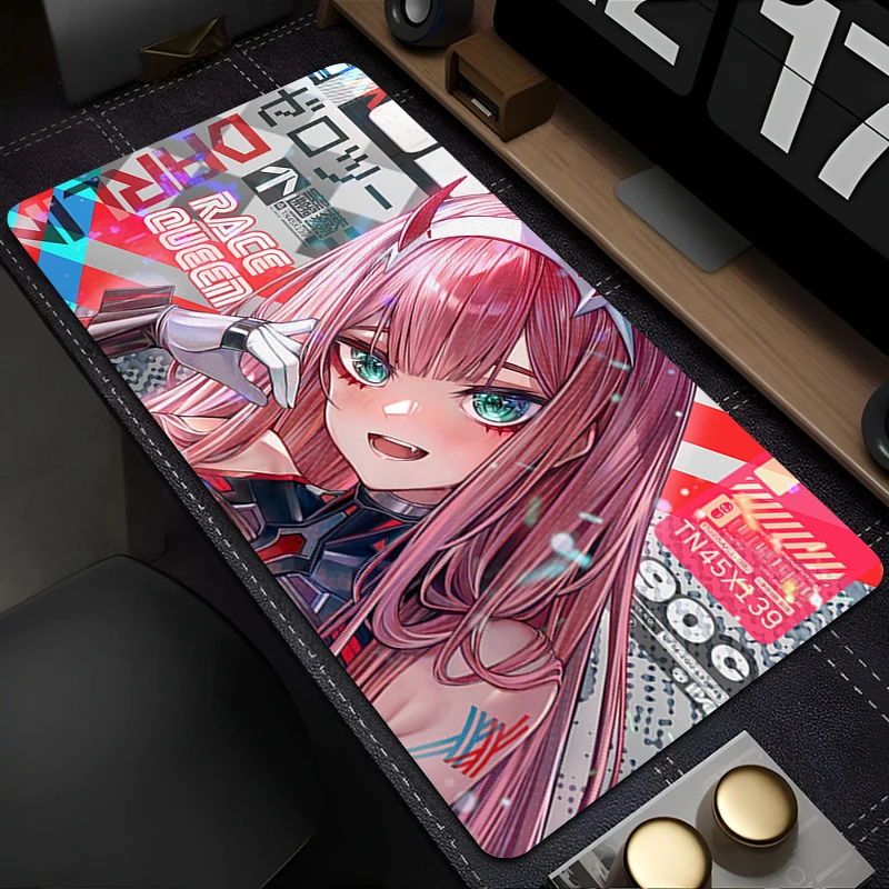 Alas Mouse Aksesori PC Alas Keyboard Alas Meja Kantor Alas Mouse Anti Selip Alas Tablet Karet Alas Perpanjangan Gaming Anak Perempuan Seksi Anime