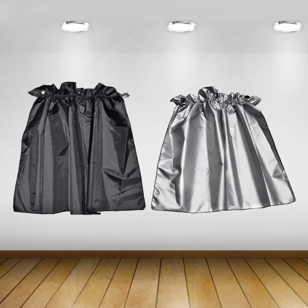 

2Pcs Car Window Curtain Shade Sun Protection Suction Cup Auto Sunshade Protector Block Uv Rays Heat Bright Sunlight for