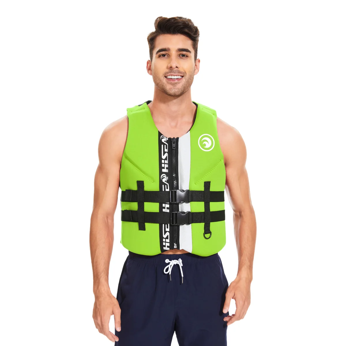 

Adult buoyancy jacket, portable chloroprene rubber buoyancy jacket, water sports, fishing, surfing, swimming, life jacket