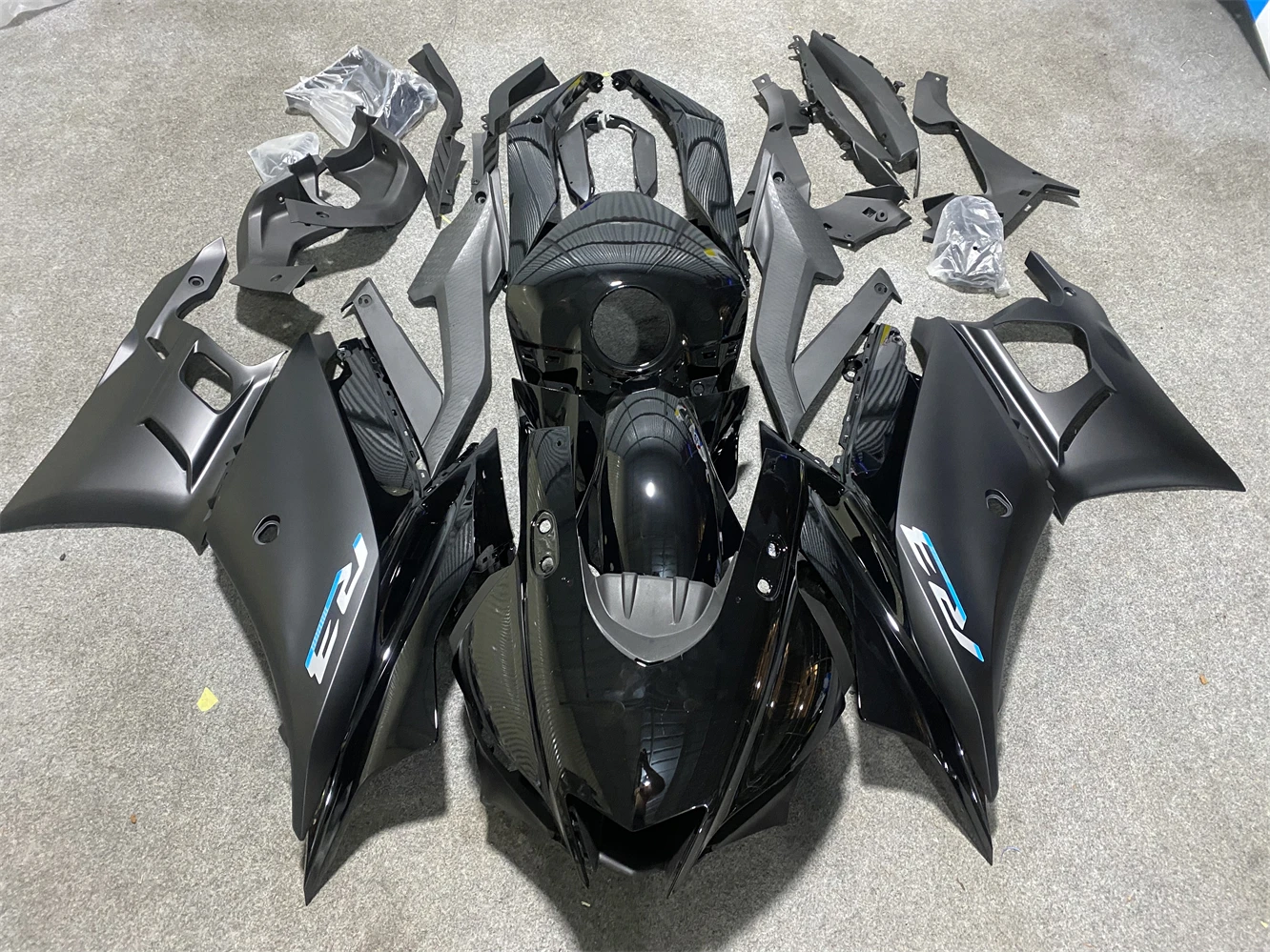 Motorcycle Fairing kit for R25 19 2021 22 23 year R3 2019 2020 2021 2022 2023 Fairing black matte black motorcycle housing