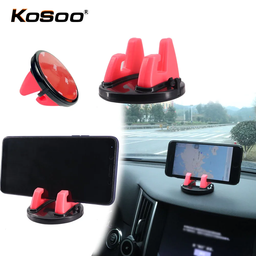 KOSOO Sticking Mount Car Holder For Volkswagen Citroen Infiniti Kia Lexus Mitsubishi Phone in Car Cell Mobile Phone Holder Stand