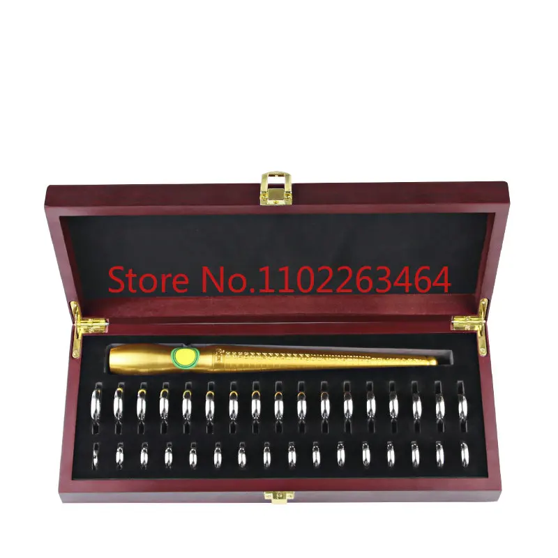 Precision high-grade ring measuring set Meidugangdu ring ring ring size measuring ring ring