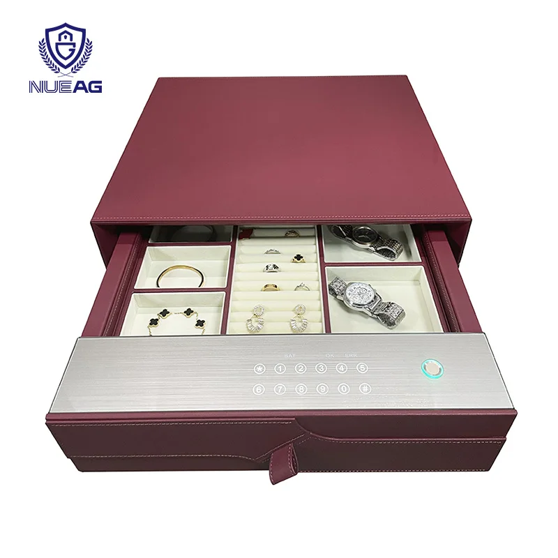 New Safe And Non-toxic Sensitive Touch Digital Password Drawer Hotel Office Safe Box For Money