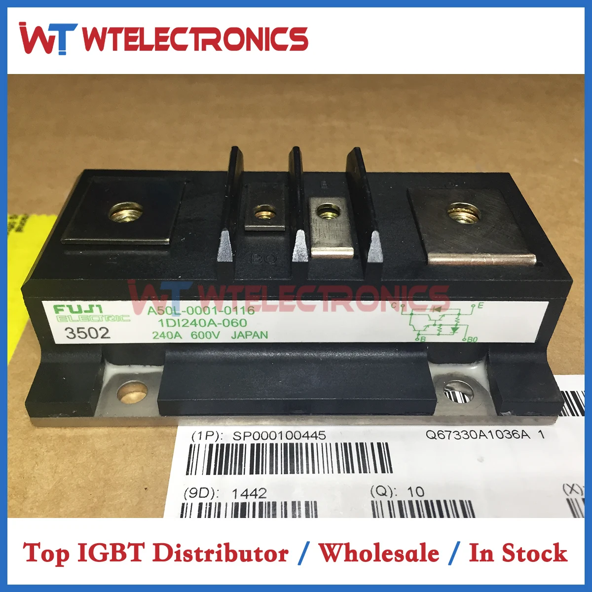

1DI240A-060 1DI240A060 1DI240A 060 240A 600V Original IGBT Module