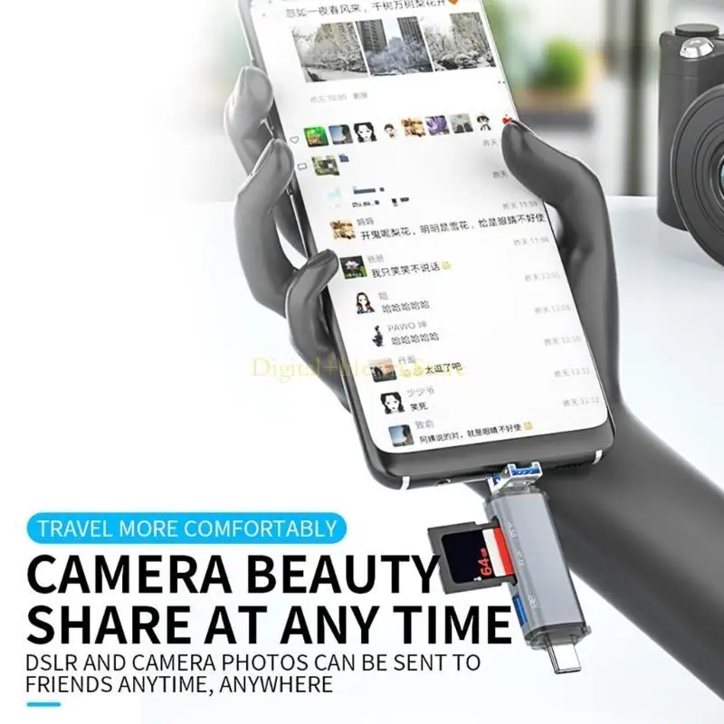 E06D Typ Coder Card Card Adapter dla złącza czytnika kart pamięci