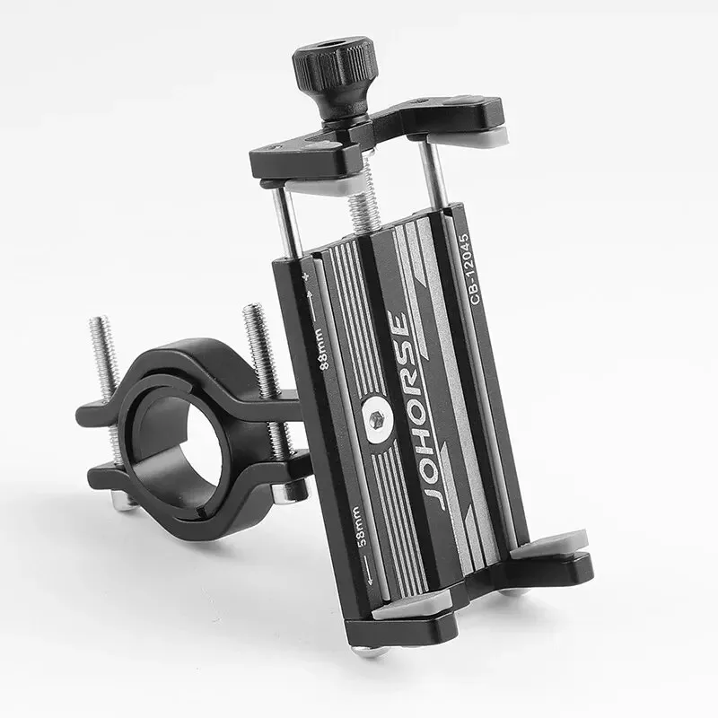 Fahrrad Telefon Halter Zuverlässige MTB Telefon Halterung Ständer Fahrrad Halter Aluminium Einstellbare Fahrrad Telefon Halter Rutschfeste Halter