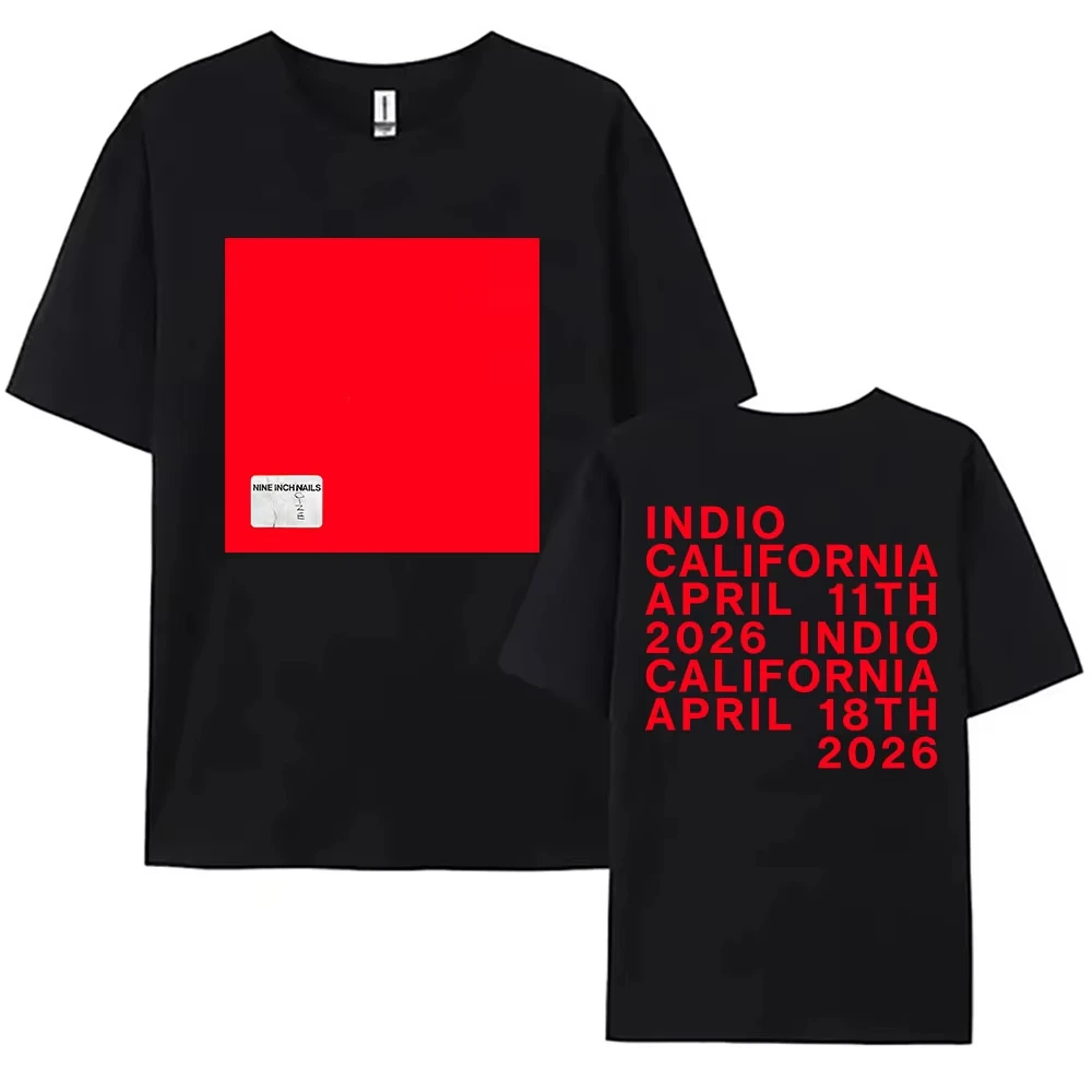 Camisetas Nine Inch Noize, camiseta con diseño de Nine Inch Nails Boys Noize, ropa informal Unisex, camisetas holgadas de algodón de manga corta, camisetas de moda