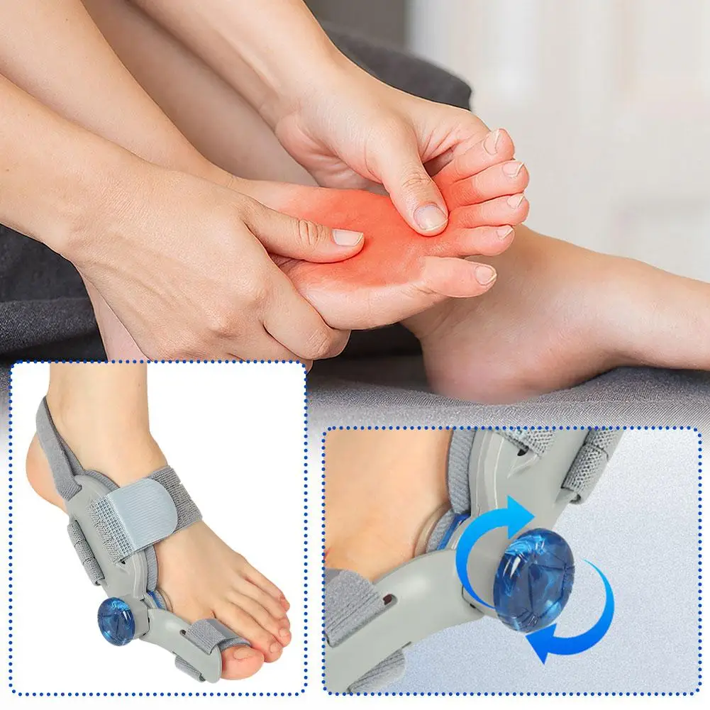 Day Night Unisex Toe Joint Foot Care Tools Big Toe Bone Protrusion Bending Overlapping Corrector Hallux Valgus Correction Device