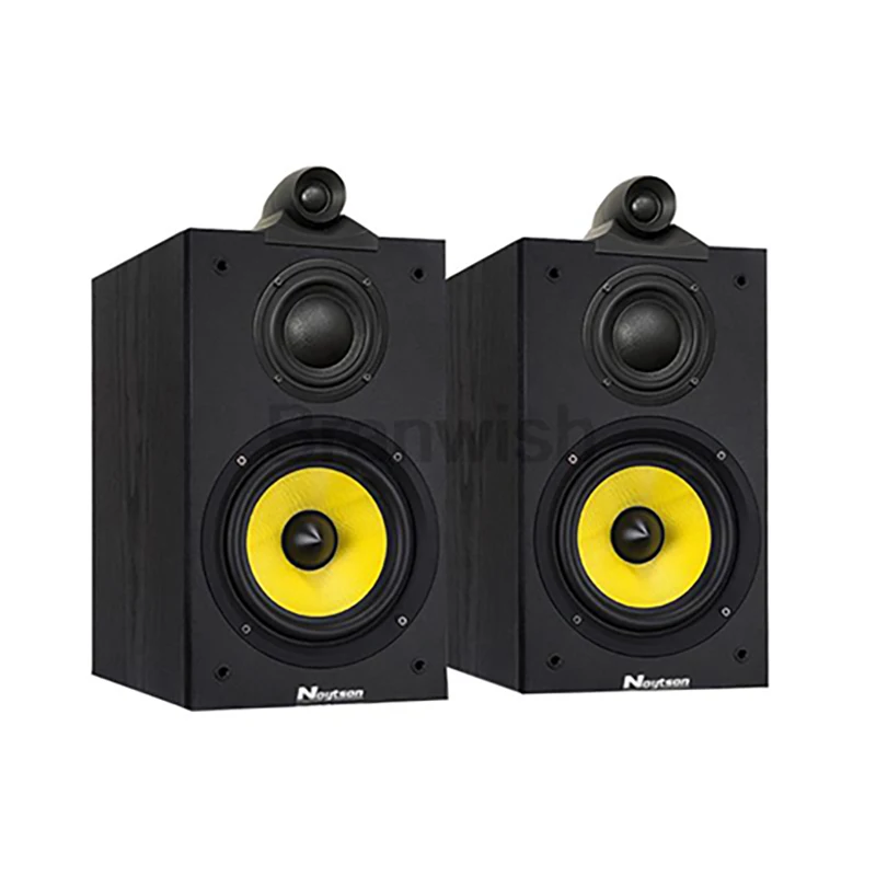 

6.5 inch Bookshelf Speakers 35-80W High-Power Sound Box 2.0 3-Way Hifi Audio Passive Enthusiast Speaker 8Ω For Home Theater DJ
