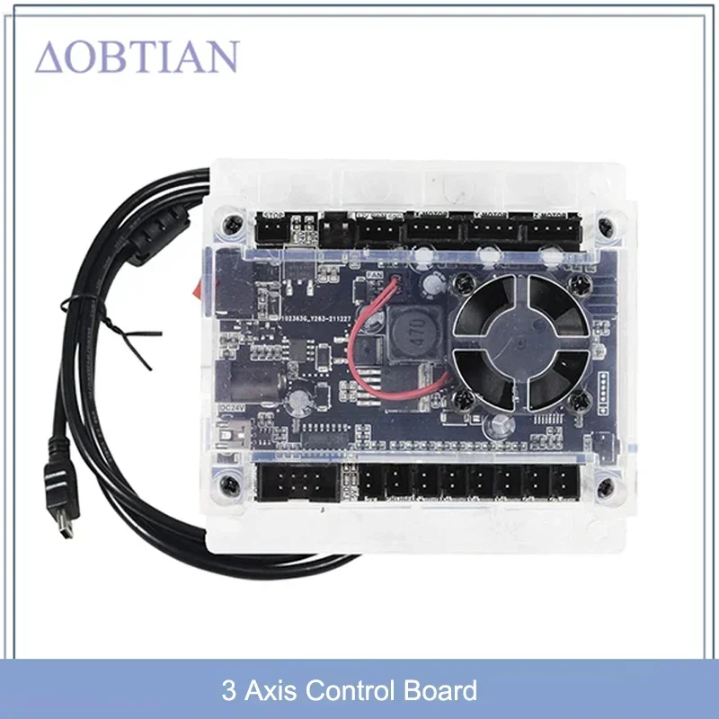 CNC Controller Tools 3-Axis Control Board GRBL 1.1 USB Port Integrated Driver With Offline Controller for 3018 Laser Engraver