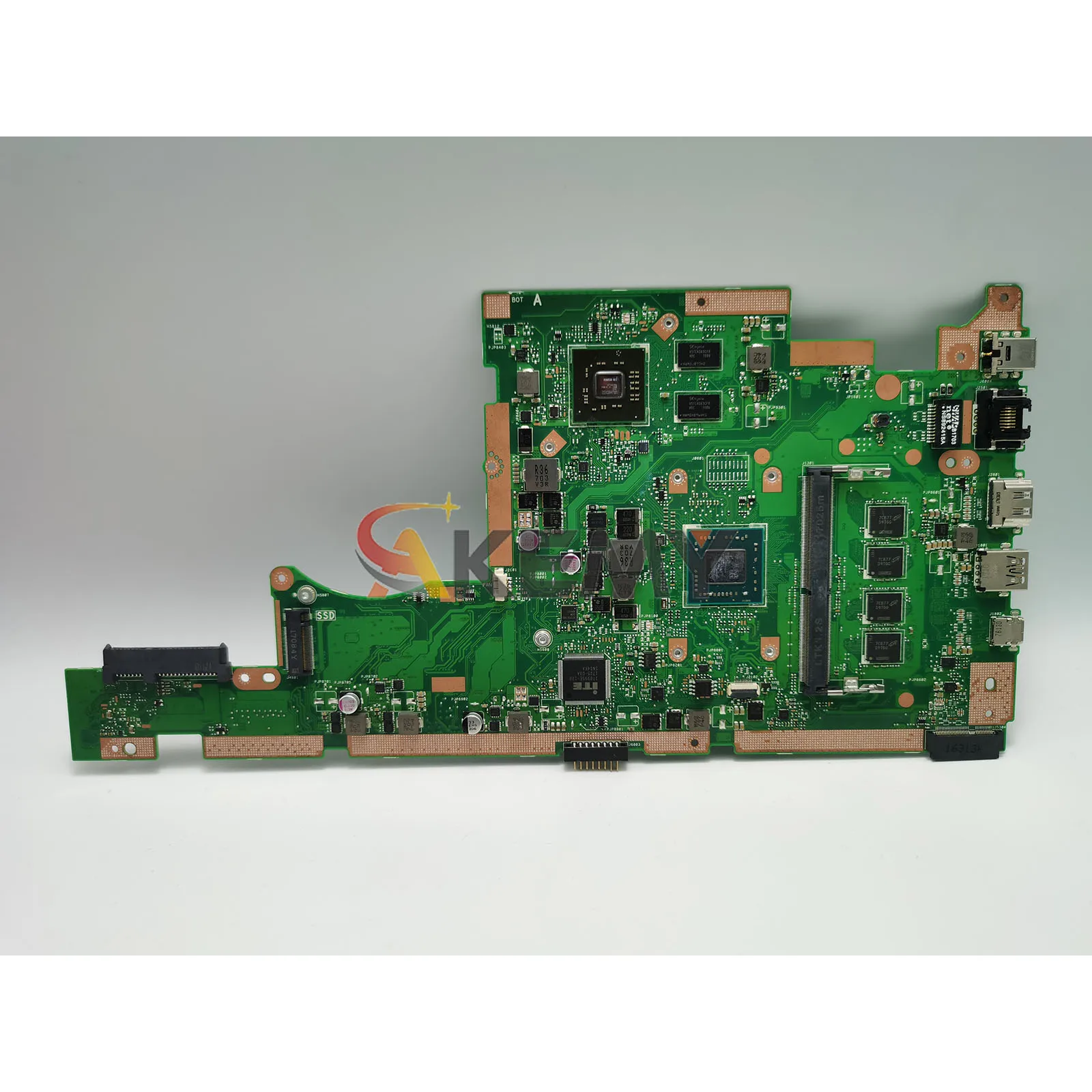 X505BP ノートパソコンマザーボード ASUS VivoBook K505B A505B A580B V505B X505B X505BP メインボード A6 A8 A9 CPU搭載 100%テスト済み OK 在庫あり