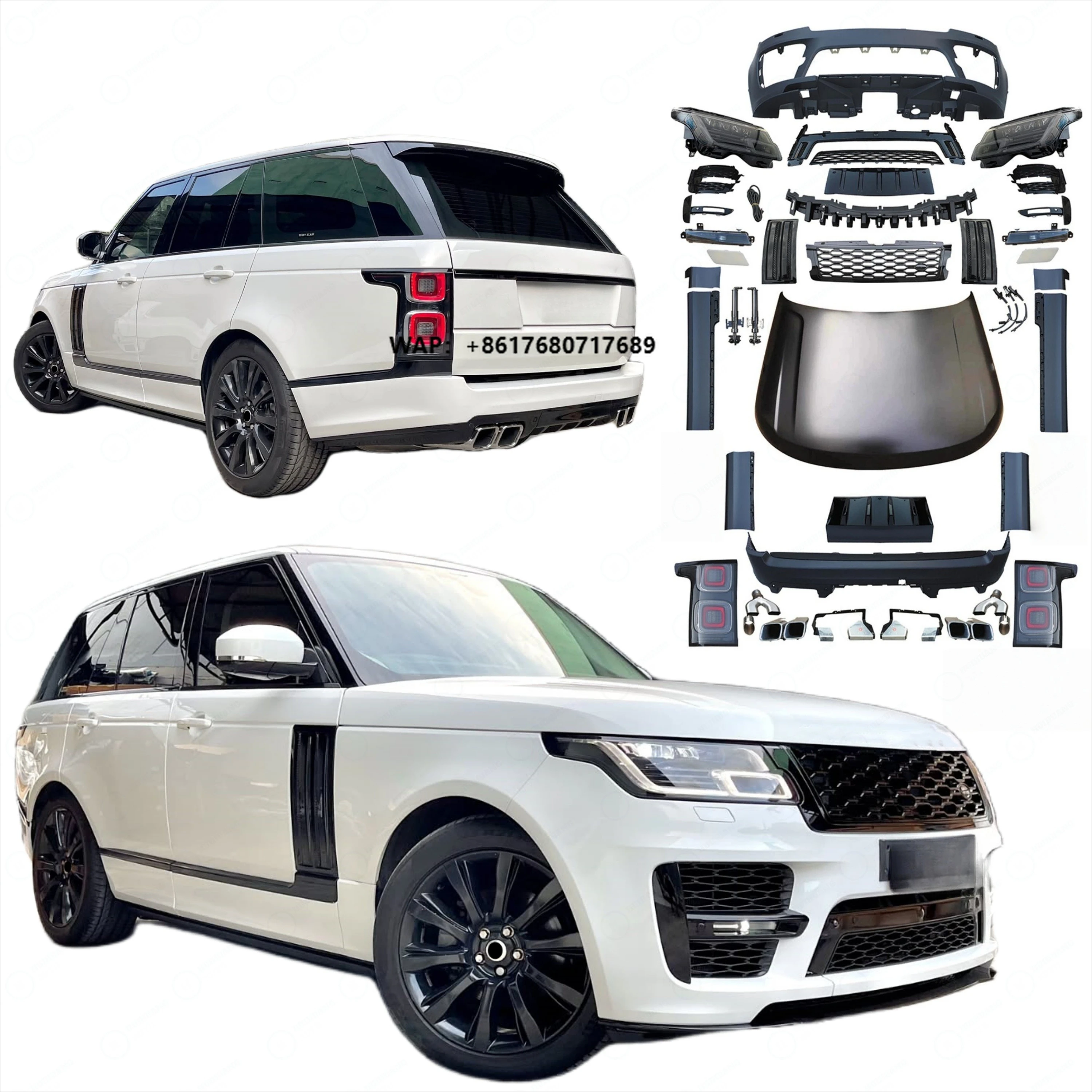 Factory Wholesale SVO Facelift Body Kit 2014-2017 Upgrade 2018 L405 Body Kit for Range Rover Vogue Bodykit