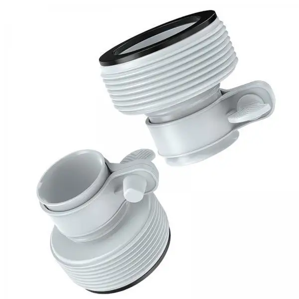 Hose Conversion Adapter Plastic Fitting Pool Hose Connector for Tubular Pool Accessories and Pumps