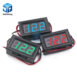 0.56 Inch Mini Red Green Blue LED Display Panel Voltage Meter Voltmeter Home Use Voltage 3 Three Digital DC 4.5V 30V 2 / 3 Wires