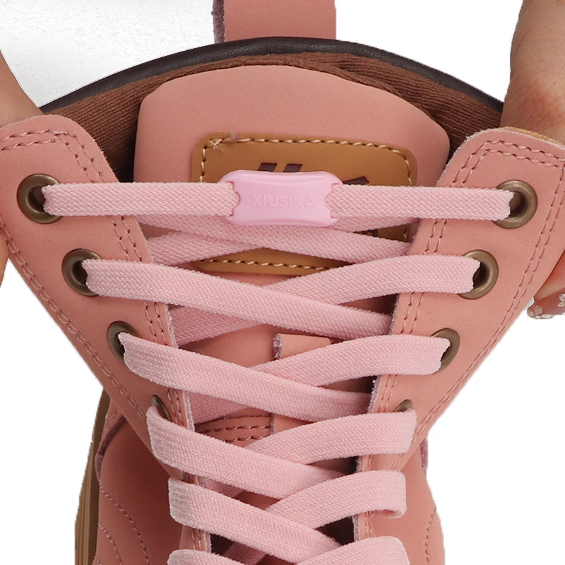 No Tie Elastic Flat Shoelaces for Kids Adults Adjustable Tieless Shoe Lace Without Ties Shoelace for Sneakers Stretch Shoestring