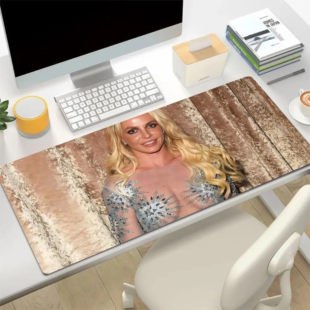 Singer B-Britney S-Spears MAISTO Mouse Pad Rubber large mouse pad game table pad keyboard pad rubber carpet notebook mouse pad