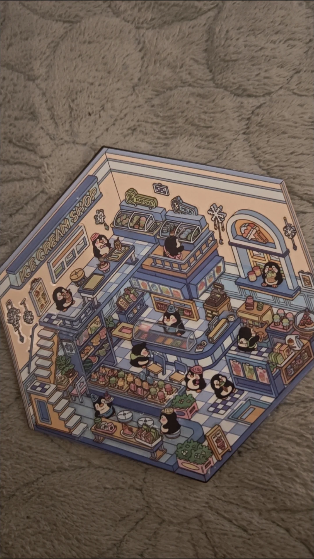 

3D-наклейки для создания мультяшных пейзажей, миниатюрные ландшафтные сцены, визуальные наклейки для создания объемных изображений, подарок для студентов для снятия стресса