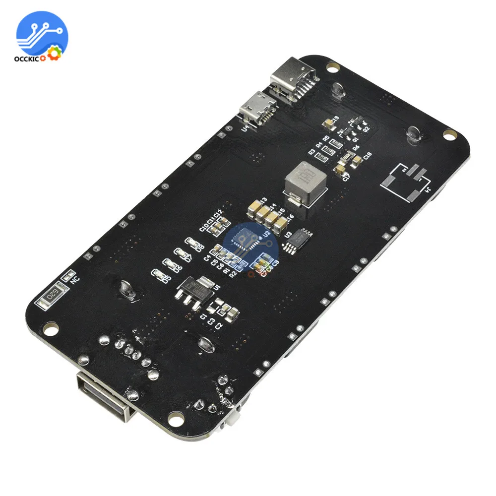 Double 18650 Lithium Battery Shield V8 Mobile Power bank Expansion Board Module USB 5V/3A 3V/1A For Arduino ESP32 ESP8266 WIFI