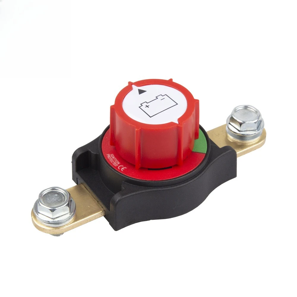 Car hexagonal brass power-off switch RV yacht extension accessories power switch