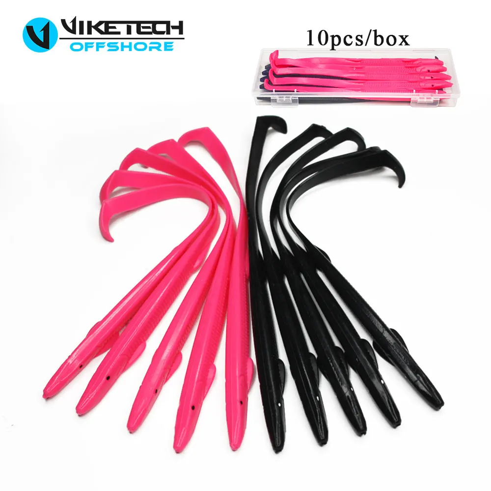 

10 шт. силиконовые рыболовные приманки, мягкие приманки с Т-образным хвостом для пресной и соленой воды, искусственные приманки ручной работы