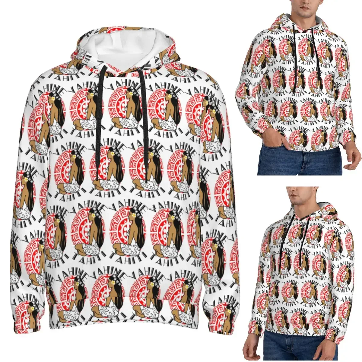 

Hinano Tahiti толстовка с капюшоном в стиле хип-хоп, пуловер, осень-зима, мужские и женские толстовки, топы с длинными рукавами