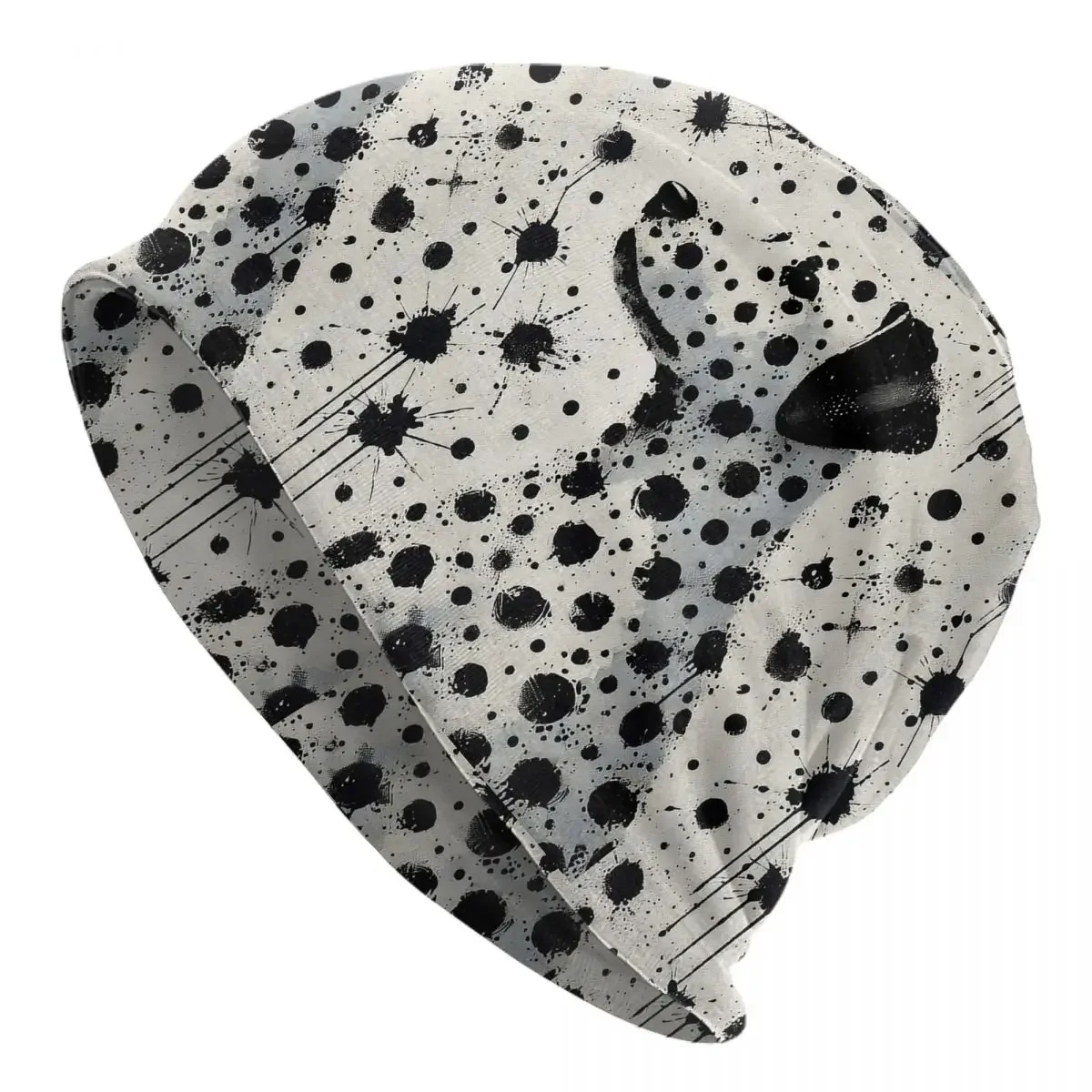 Dalmatian Dreamscape A Splash Of Spots Warm Knitted Cap Fashion Bonnet Hat Autumn Winter Outdoor Beanies Hats for Men Women