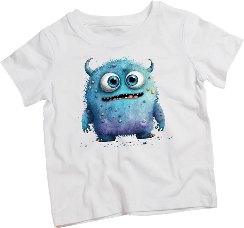 Śliczna Monster Cartoon dinozaur żelazna naklejka na odzież dziecięca T -Shirt z nadrukiem ciepła dla chłopców dla dziewczyn, z kapturem do prania