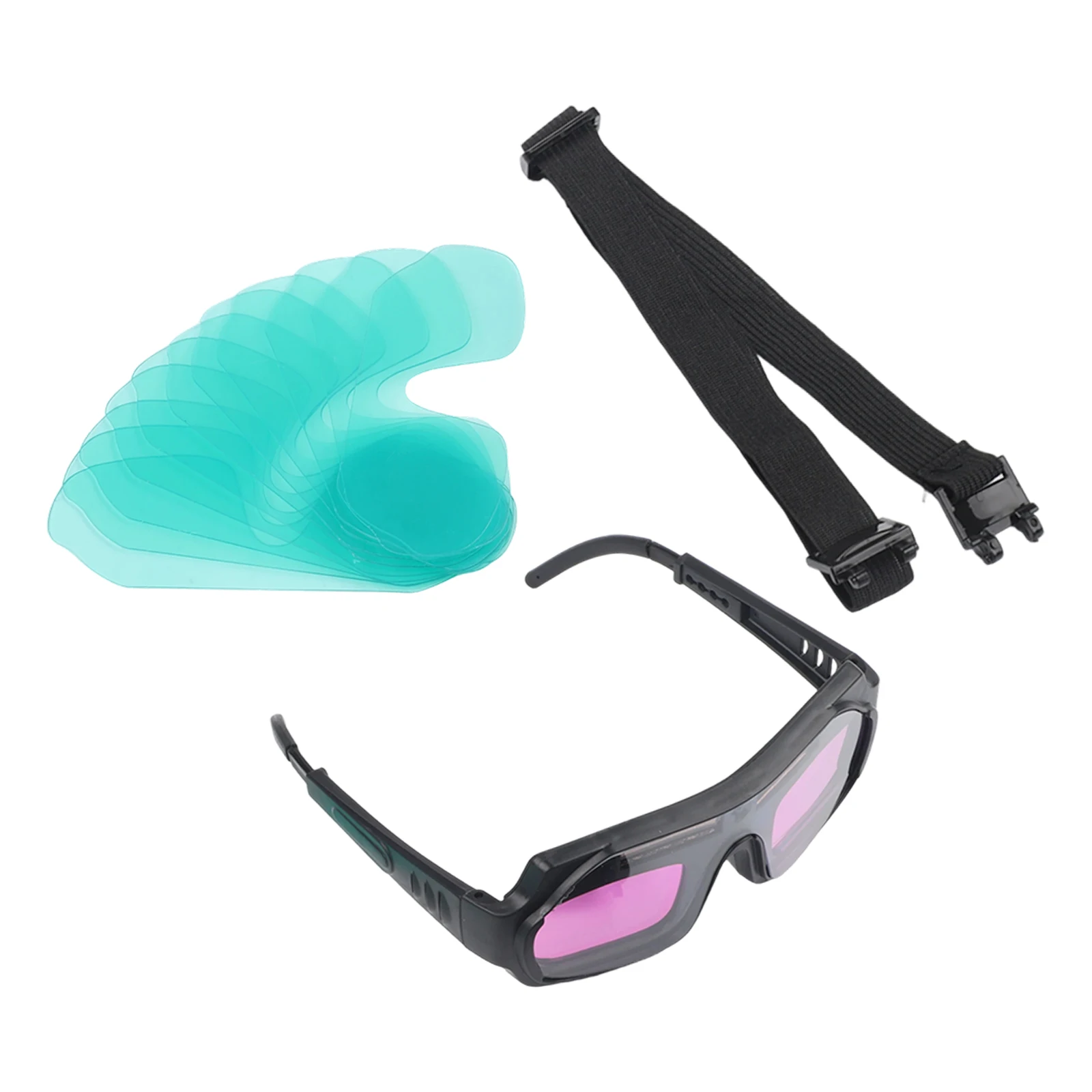 

Welder Glass Strap Welding Gog Gles Light Auto Darkening Helmet Welder High Quality For Electric Shielded Replacement