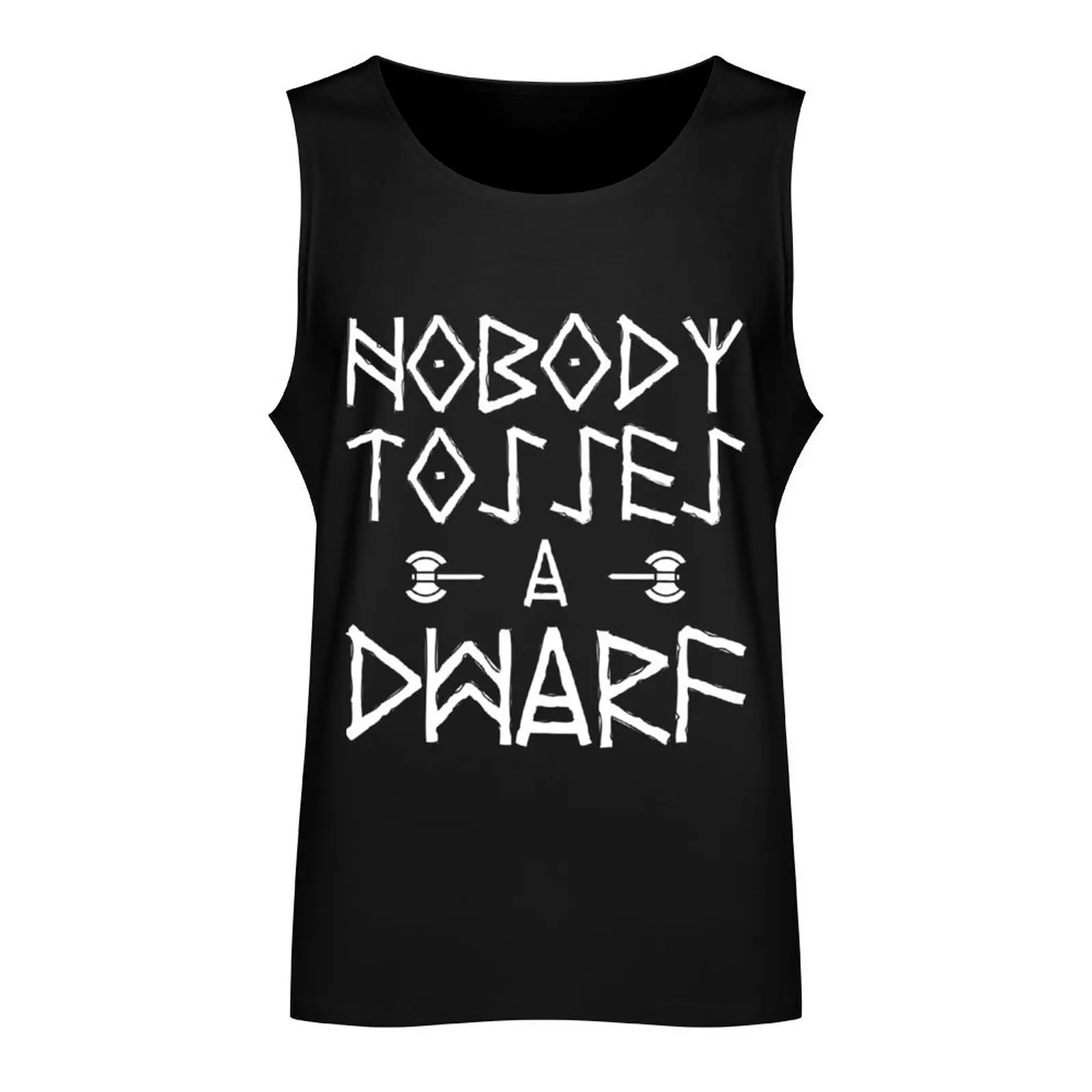 Nobody Tosses A Dwarf Classic Tank Top Men's t-shirt gym clothes for man Bodybuilding shirt summer clothes men 2024