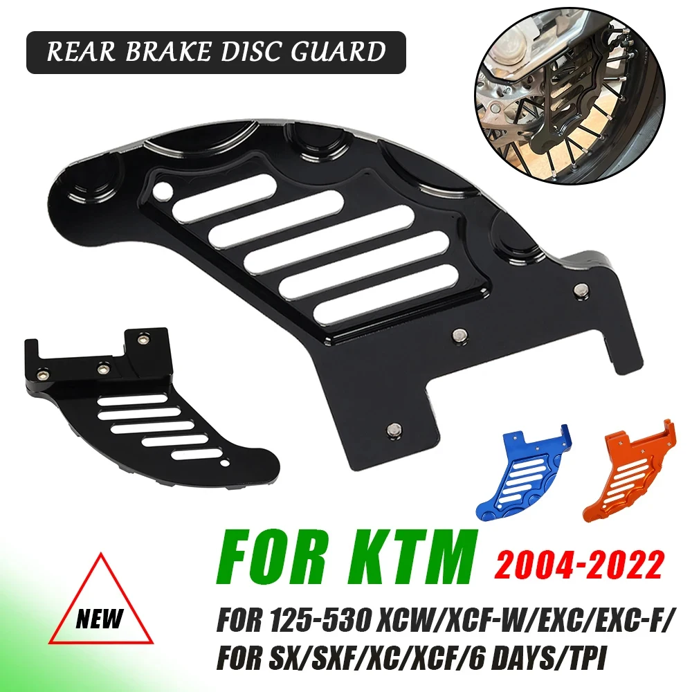 For KTM 125 250 300 350 400 450 500 EXC EXCF SX SXF XC XCF XCW TPI 6D 2004-2022 Accessories Rear Brake Disc Guard Protector Cap