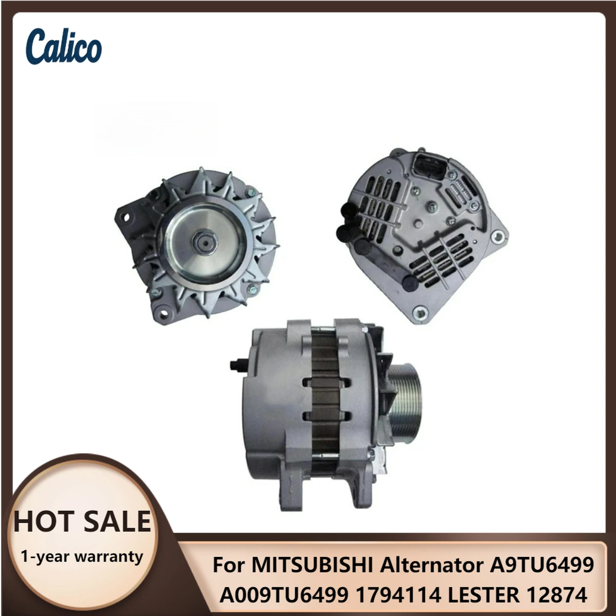 

Top Quality Is Suitable for MITSUBISHI Alternator A9TU6499 A009TU6499 1794114 LESTER 12874