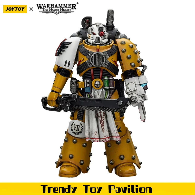 

【JOYTOY】Warhammer 40K Imperial Fists Legion Apothecary 1/18 Action Figure Toys model