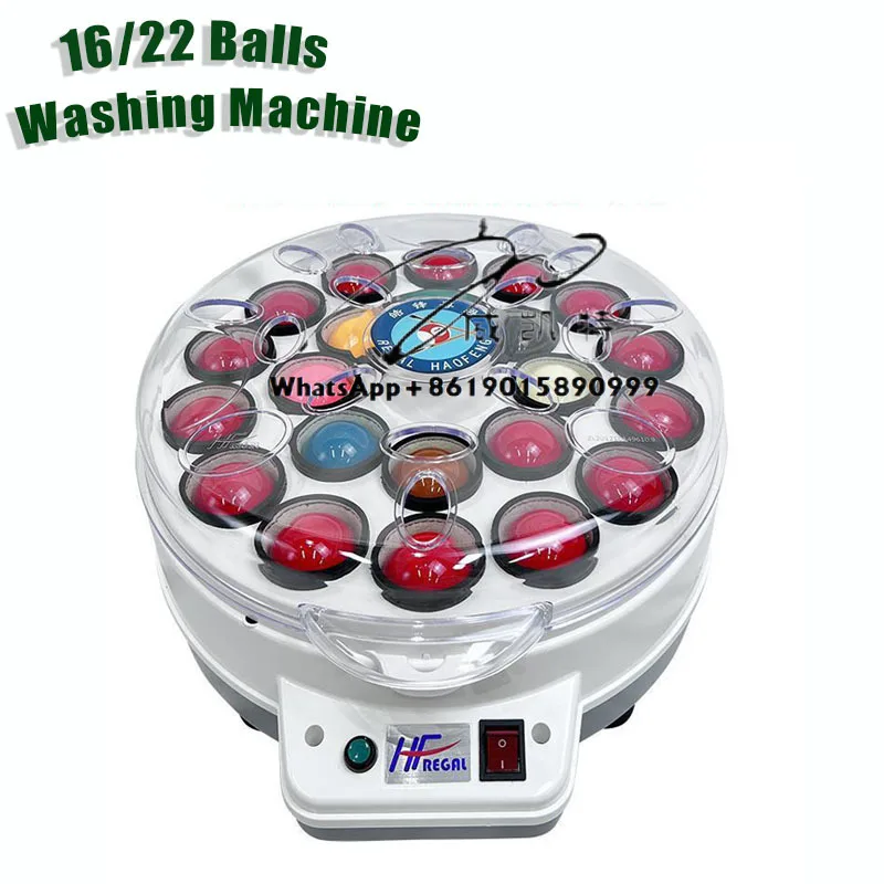 

16 22 Balls Automatic Pool Ball Cleaning Washer Polisher Machine Snooker & Billiard Products Washing Cleaner