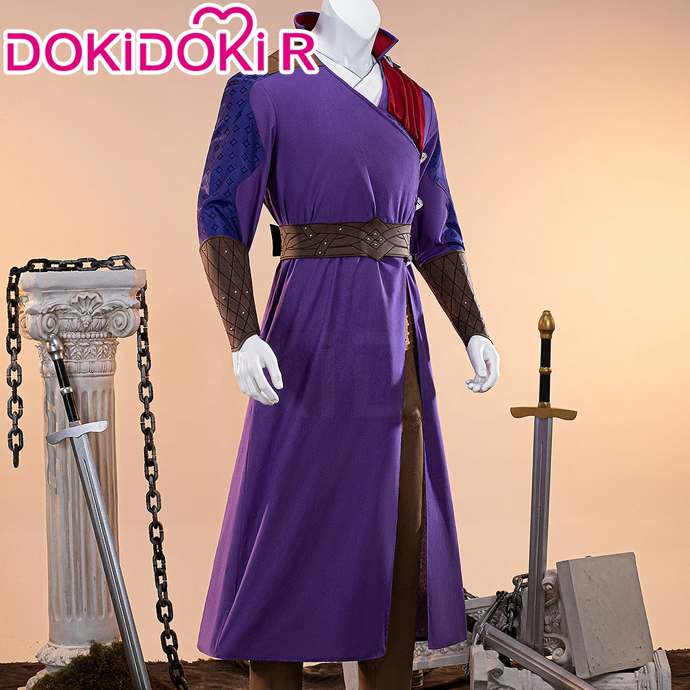 Galee Dekarioss Cosplay Costume Game Cosplay【XS-3XL】DokiDoki-R Men Purple Costume Galee Dekarioss Cosplay Plus Size Halloween