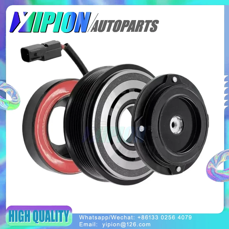 

AC A/C Air Conditioning Compressor Clutch Pulley FOR FORD DENSO 7SBH17C 6PK (PV6) 2034967 2066540 2168183 2069520 DG9H19D649HA