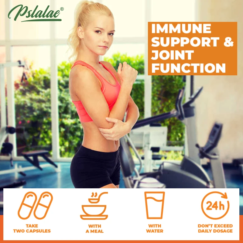 Premium Curcumin, Quercetin, Bromelain and Black Pepper, Antioxidant, Inflammation, Immune Support and Joint Support