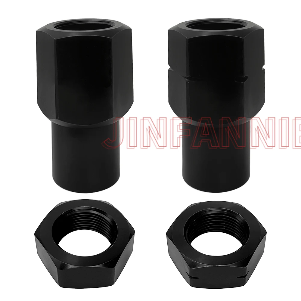 

2 сварных пробки и гайки вала 7/8 дюйма-18 левый и правый для модернизации дорожной 4-звенной подвески