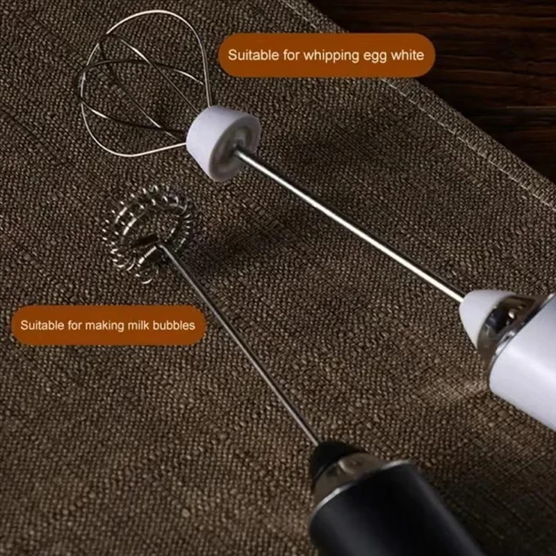 전기 계란 거품기, 커피 머신, 충전식 휴대용 음료 거품기, 휴대용 3단계 잼 및 크림 제조기, 주방 블렌더