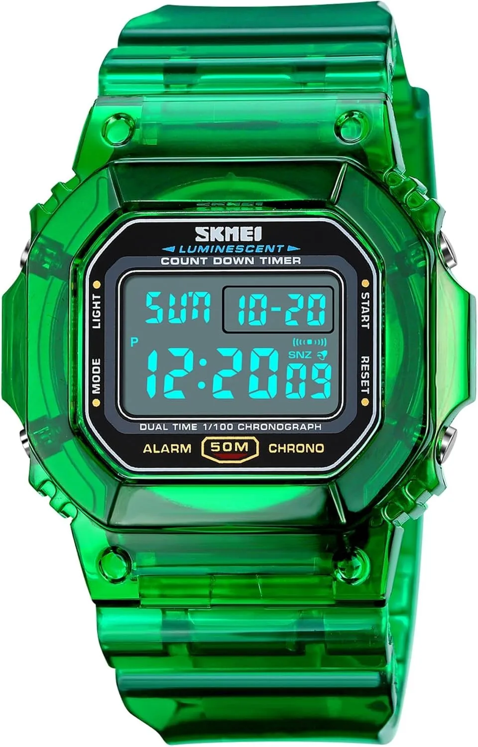 

Mens Military Digital Watch 50M Water Resistant LED Backlight Sports Watch