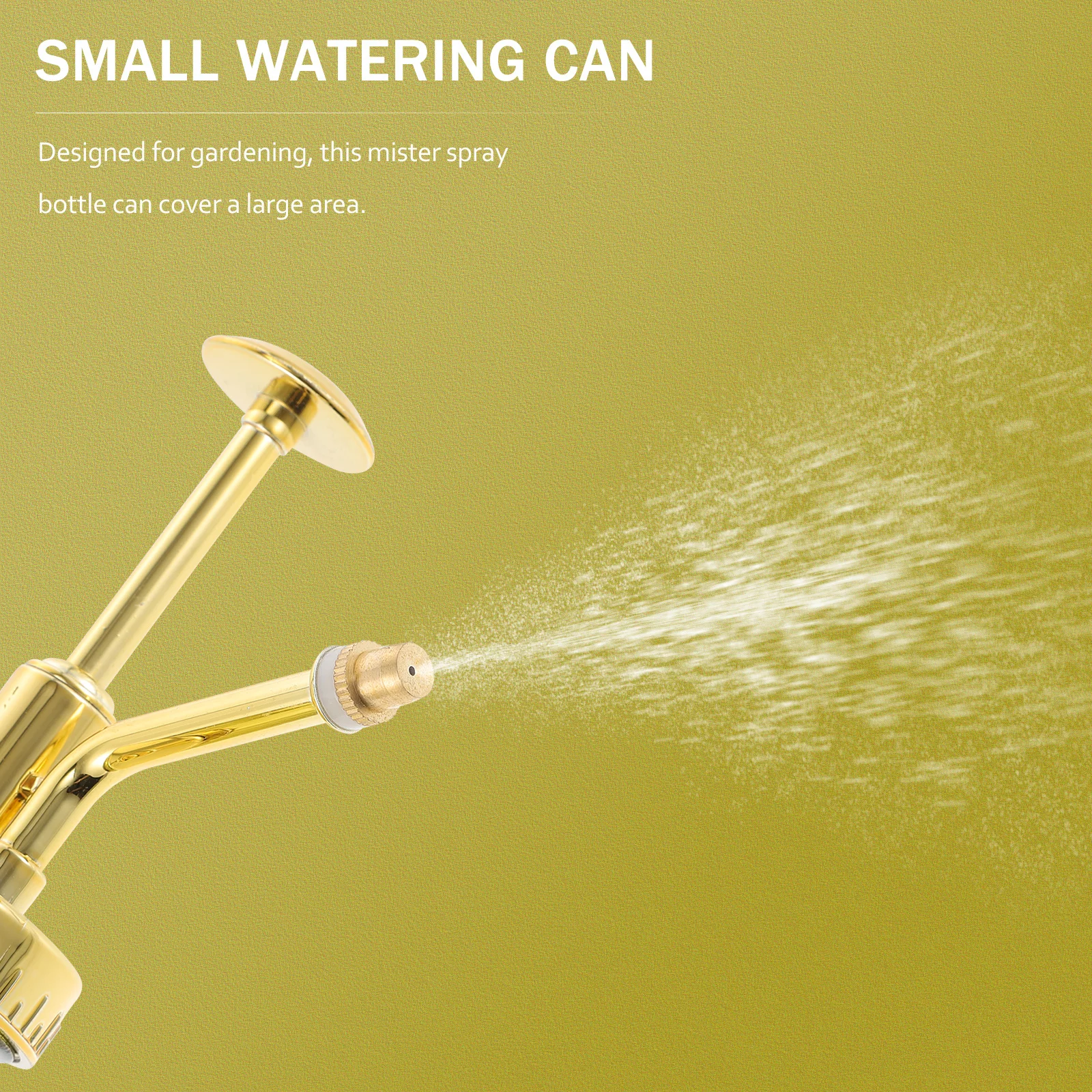 

Spray Bottle 350ml for Plants Garden Sprayer Pump Rich Spraying Output Thickened Opening Durable Electroplating Nozzle Anti-Skid