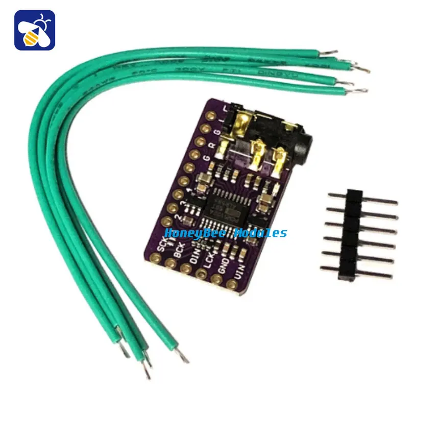 Tmall Genie Square Sugar and other smart speakers modified AUX output stereo special DAC decoder board PCM5102