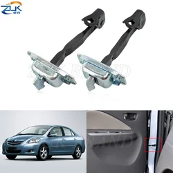전면 후면 왼쪽 오른쪽 자동차 도어 스톱퍼 검사기 도어 체크 스트랩 힌지 암 TOYOTA VIOS YARIS Sedan NCP92 NCP93 2008-2013