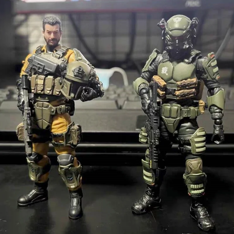 [متوفر] جويتوي مصدر الظلام عمل الشكل ستيلار ندبة الاعتداء العسكري فريق 1/18 أنيمي تحصيل نموذج تحصيل لعبة هدية